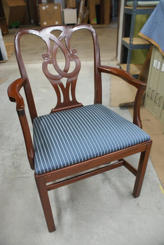 DIY Friday Chic Faux Fur Chair Makeover McAleer's Office Furniture