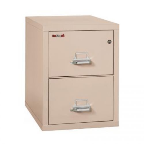 31.5"D Two Drawer Vertical Fireproof File - Letter
