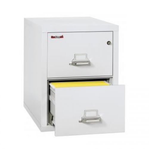 31.5"D Two Drawer Vertical Fireproof File - Legal