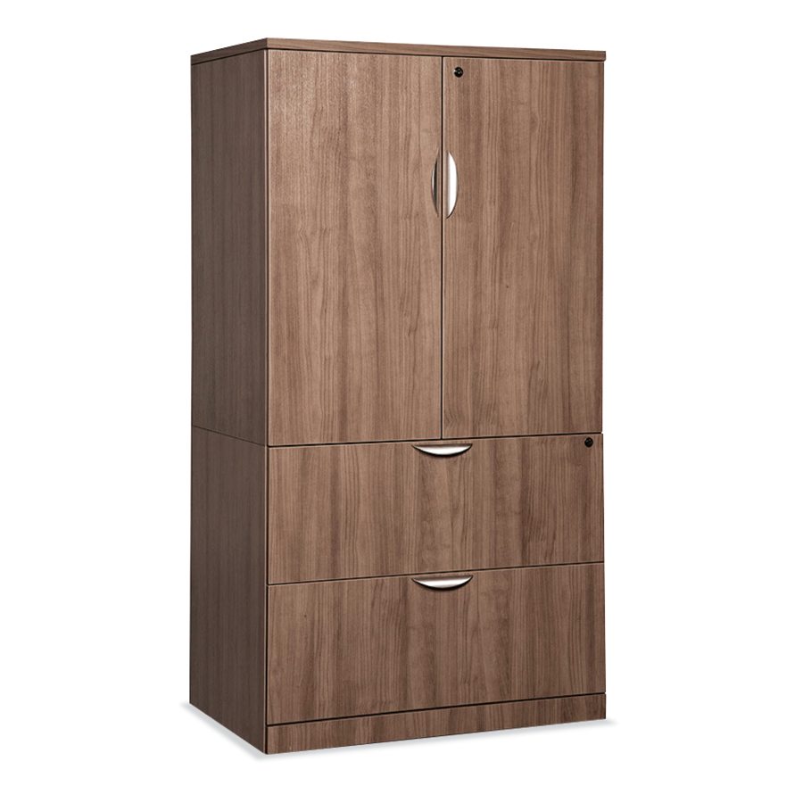 Storage Cabinet with Lateral File Base - 7 Colors!