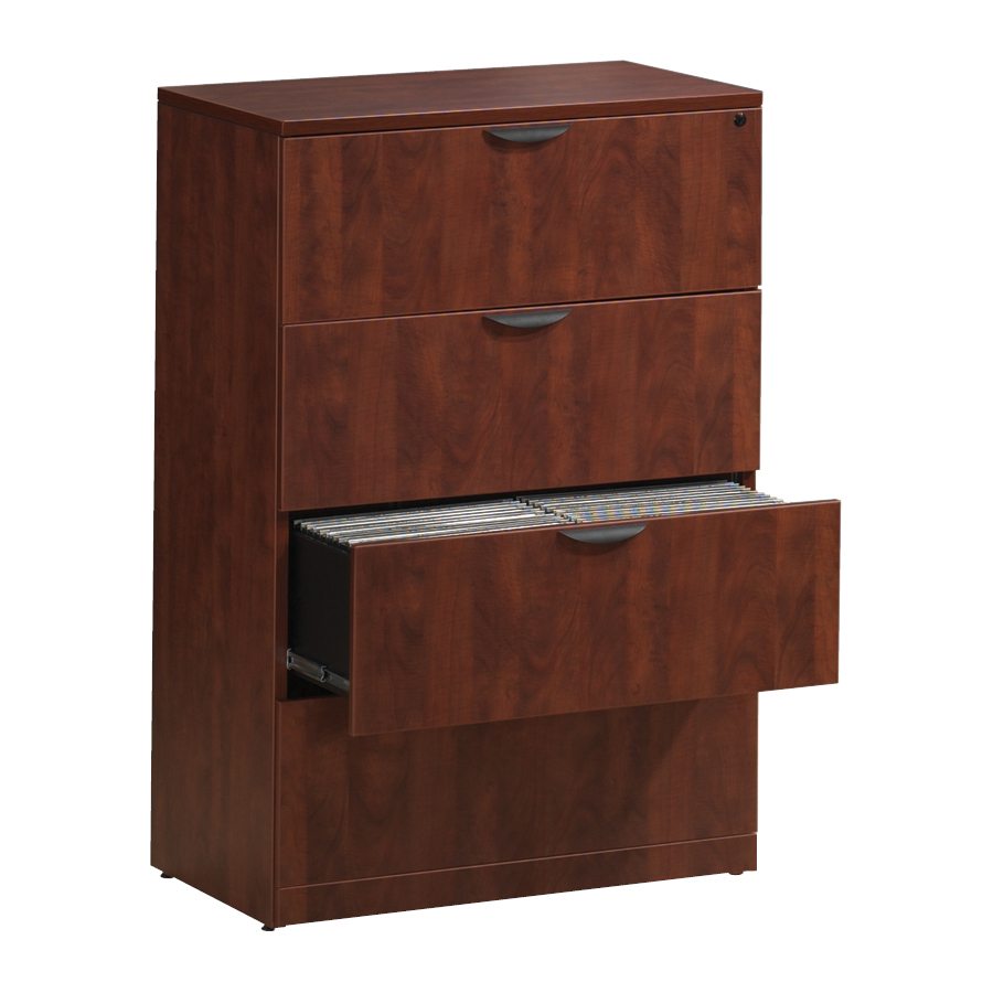 Laminate 4 Drawer Lateral File - 7 Colors!
