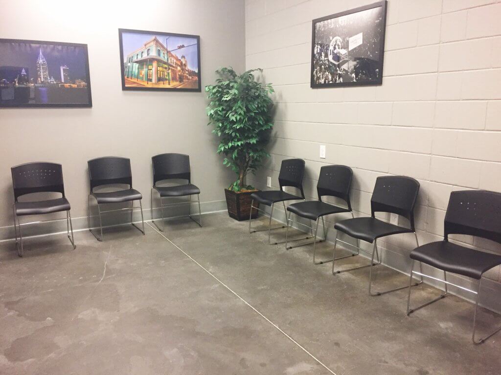 Boss Stack Chairs in Waiting Room