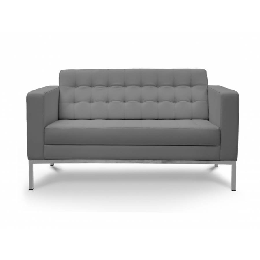 Piazza Leather Love Seat Mcaleer S, Leather Love Seats