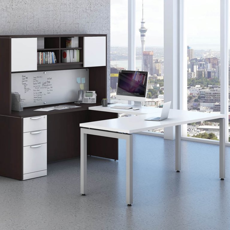 Toulouse Double Pedestal Desk McAleer's Office Furniture, Mobile, AL