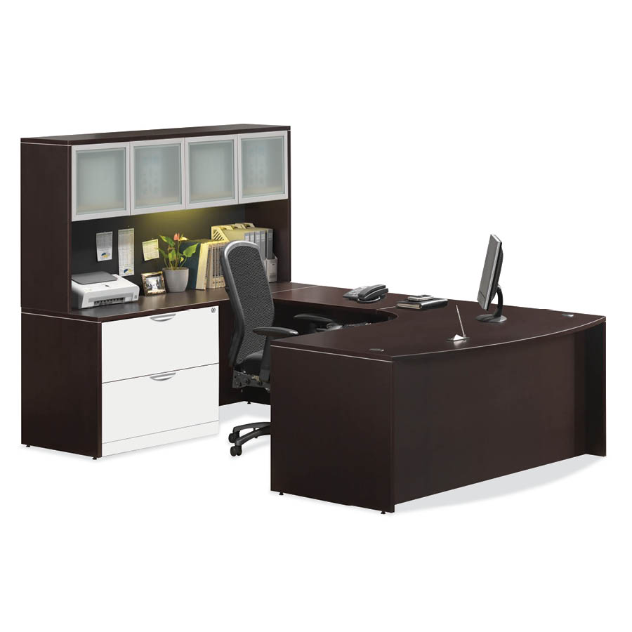 Laminate U Desk by Office Source