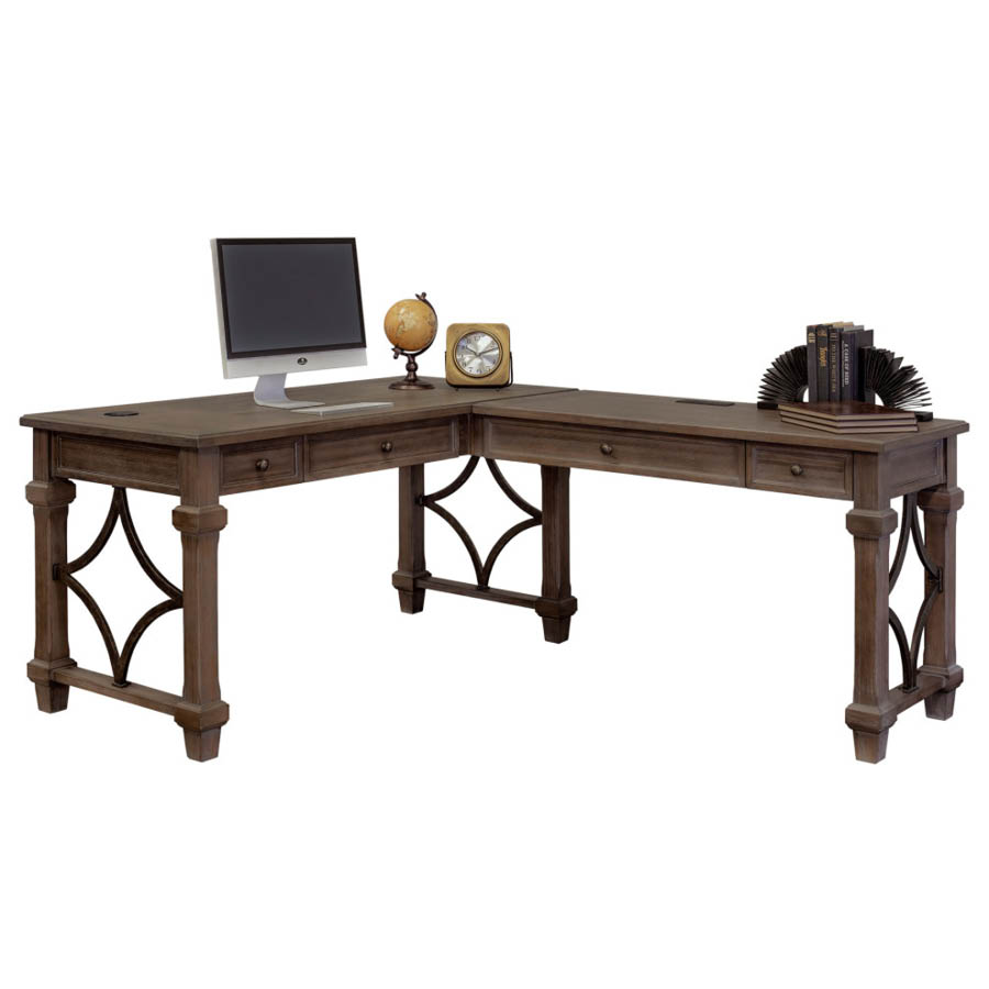 Carson Open L Shaped Desk Mcaleers Office Furniture Mobile Al