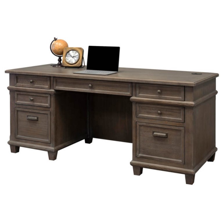 Toulouse Double Pedestal Desk McAleer's Office Furniture, Mobile, AL