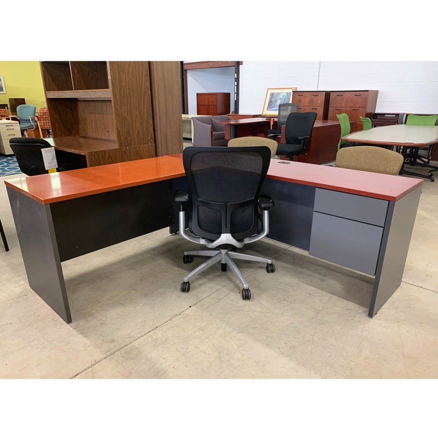 Used L Shaped Desk Mcaleer S Office Furniture Mobile Al