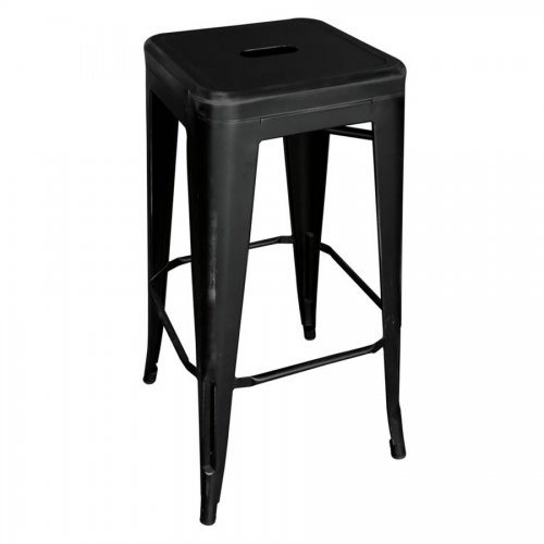 30”H Backless Indoor/Outdoor Distressed Bar Stool - McAleer's Office