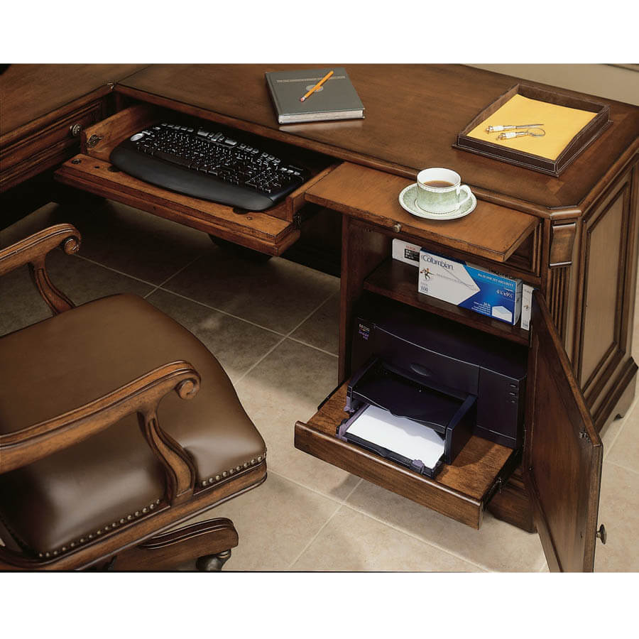 Brookdale 4-piece Executive Desk Home Office Suite