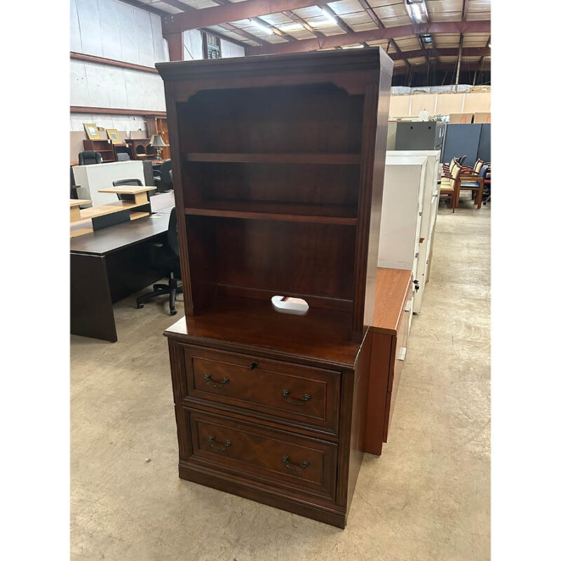 Used Lateral File with Hutch