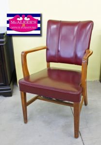 Vinyl chair available in our Used Furniture Showroom