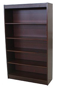 CLOSEOUT 60" Veneer Bookcase