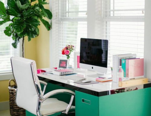 DIY Friday:  Build Your Own File Cabinet Desk